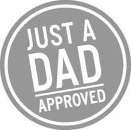 JUST A DAD APPROVED logo