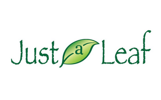 JUST A LEAF logo