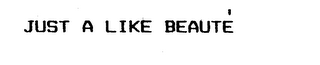 JUST A LIKE BEAUTE logo
