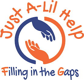 JUST A-LIL HELP FILLING IN THE GAPS logo