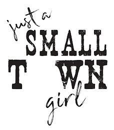JUST A SMALL T WN GIRL logo