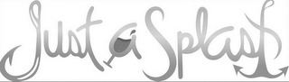 JUST A SPLASH logo