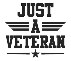 JUST A VETERAN logo