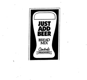 JUST ADD BEER BREAD MIX CAROLINE'S BREADWORKS logo