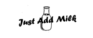 JUST ADD MILK logo