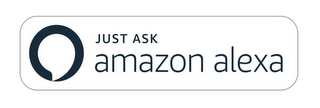 JUST ASK AMAZON ALEXA logo