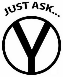 JUST ASK ... Y logo