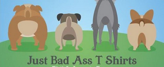 JUST BAD ASS T SHIRTS logo