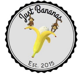 JUST BANANAS EST. 2015 logo
