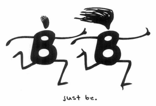 JUST BE. BB logo