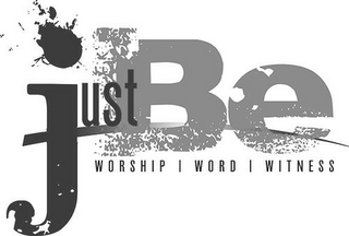 JUST BE WORSHIP | WORD | WITNESS logo
