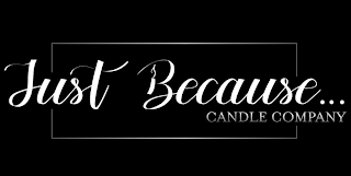 JUST BECAUSE... CANDLE COMPANY logo