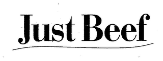 JUST BEEF logo