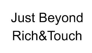 JUST BEYOND RICH & TOUCH logo