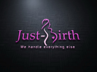 JUST- BIRTH WE HANDLE EVERYTHING ELSE logo