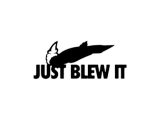 JUST BLEW IT logo