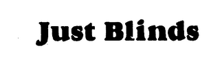 JUST BLINDS logo