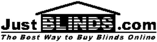 JUST BLINDS.COM THE BEST WAY TO BUY BLINDS ONLINE logo