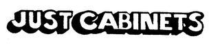 JUST CABINETS logo