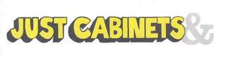 JUST CABINETS & logo