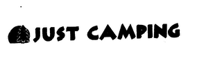 JUST CAMPING logo