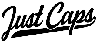 JUST CAPS logo