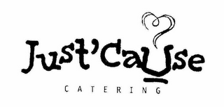 JUST 'CAUSE CATERING logo