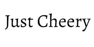 JUST CHEERY logo