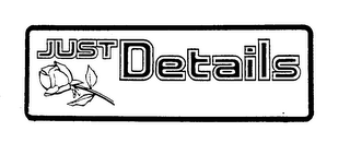 JUST DETAILS logo