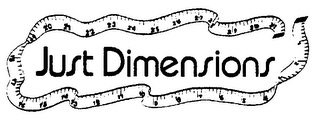 JUST DIMENSIONS logo