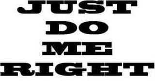 JUST DO ME RIGHT logo