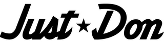 JUST DON logo