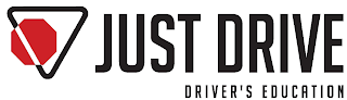 JUST DRIVE DRIVER'S EDUCATION logo