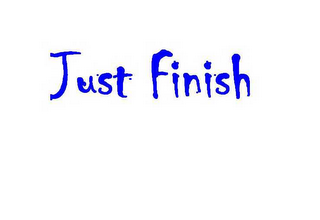 JUST FINISH logo