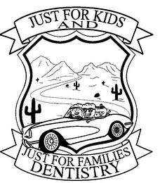 JUST FOR KIDS AND JUST FOR FAMILIES DENTISTRY logo