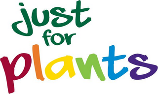 JUST FOR PLANTS logo