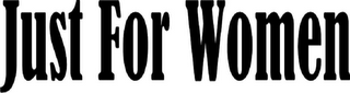 JUST FOR WOMEN logo