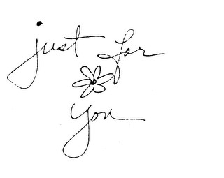 JUST FOR YOU logo