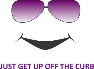JUST GET UP OFF THE CURB logo