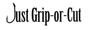 JUST GRIP-OR-CUT logo
