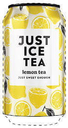JUST ICE TEA LEMON TEA JUST SWEET ENOUGH logo