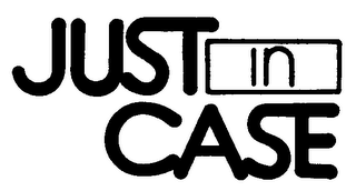 JUST IN CASE logo