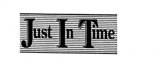JUST IN TIME logo
