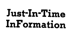 JUST-IN-TIME INFORMATION logo