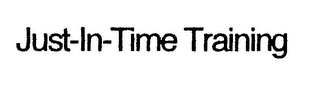 JUST-IN-TIME TRAINING logo