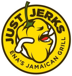 JUST JERKS ENA'S JAMAICAN GRILL logo