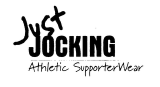 JUST JOCKING ATHLETIC SUPPORTERWEAR logo