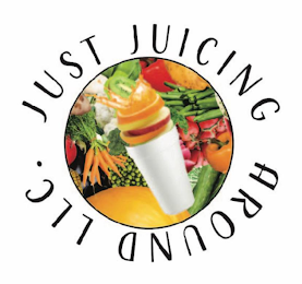 JUST JUICING AROUND LLC. logo