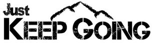 JUST KEEP GOING logo