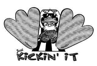JUST KICKIN' IT logo